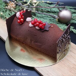 Bûche de Noël - Schokolade de luxe